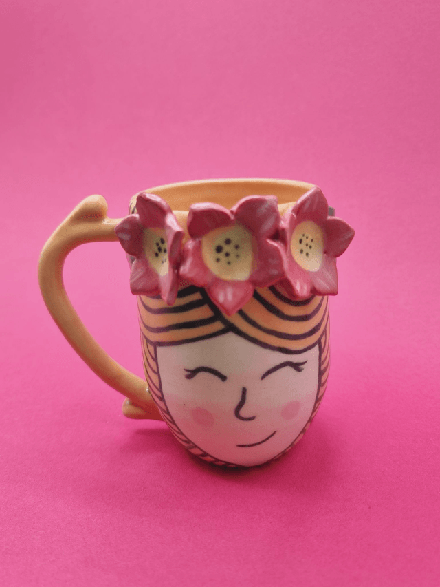 Mug demoiselle Fleurie #MDeF006