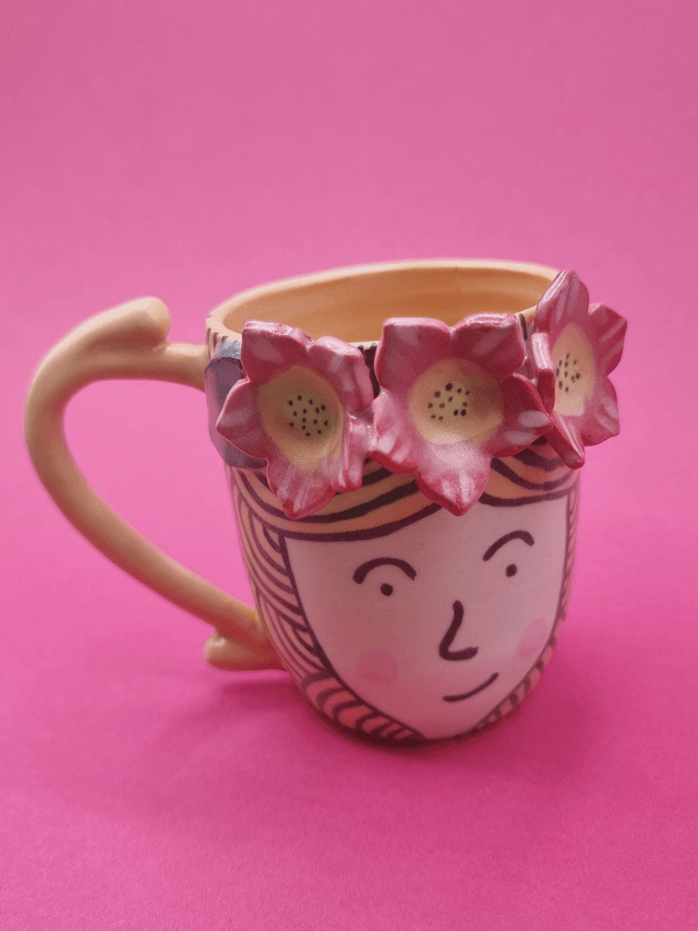 Mug demoiselle Fleurie #MDeF007