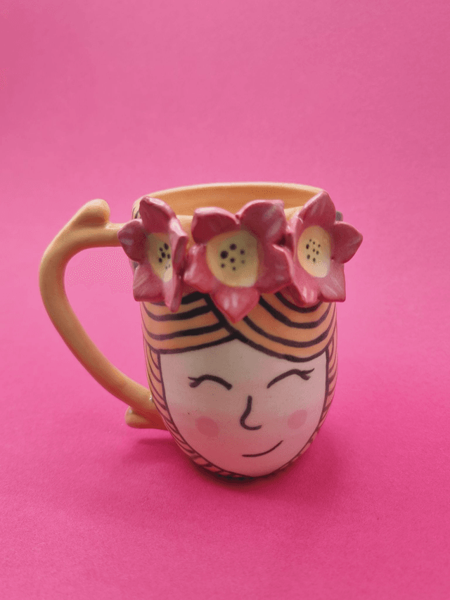 Mug demoiselle Fleurie #MDeF006