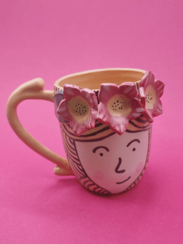 Mug demoiselle Fleurie #MDeF007
