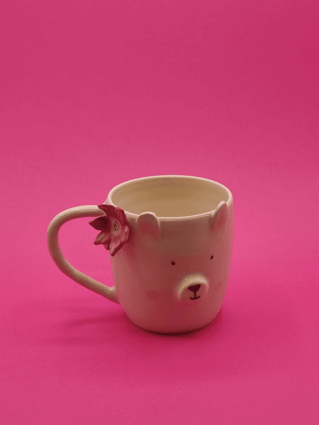 Mug ours blanc #MO0003