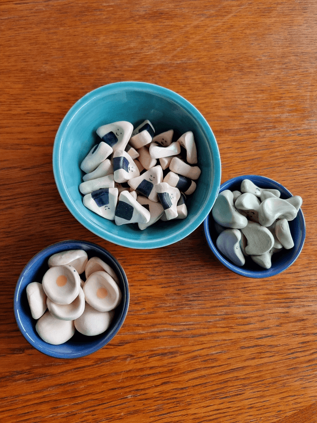 Antistress Edamame "Worry stone"